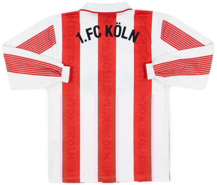 1995-96 FC Koln Home L/S Shirt - 8/10 - (XS)