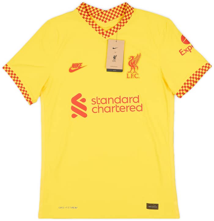 2021-22 Liverpool Authentic Third Shirt M.Salah #11 (S)