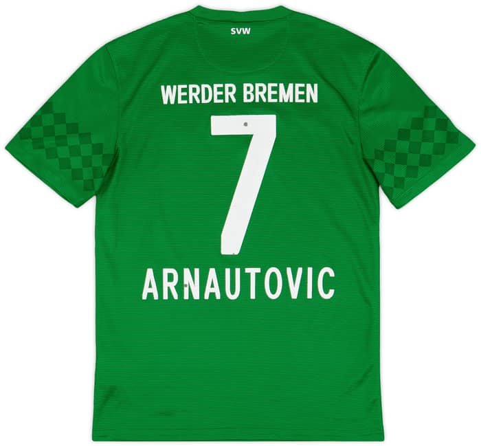 2012-13 Werder Bremen Home Shirt Arnautovic #7 - 6/10 - (S)