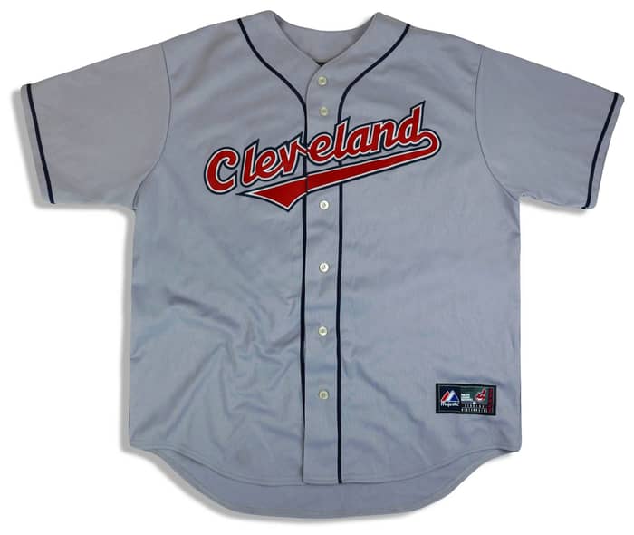 2000s Cleveland Indians Vaughn #99 Majestic Jersey (Away) XL