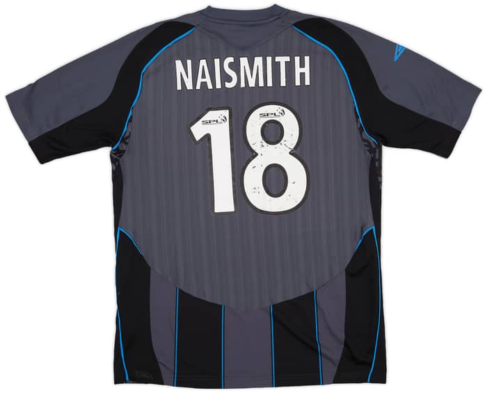 2007-08 Rangers Third Shirt Naismith #18 - 5/10 - (L)