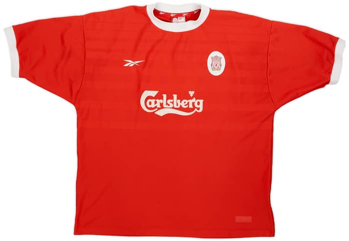 1998-00 Liverpool Home Shirt Owen #10 - 9/10 - (XXL)