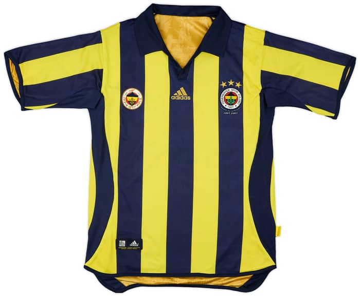 2006-07 Fenerbahce Centenary Home/Away Shirt - 6/10 - (S)