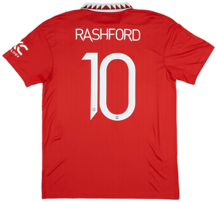 2022-23 Manchester United Home Shirt Rashford #10