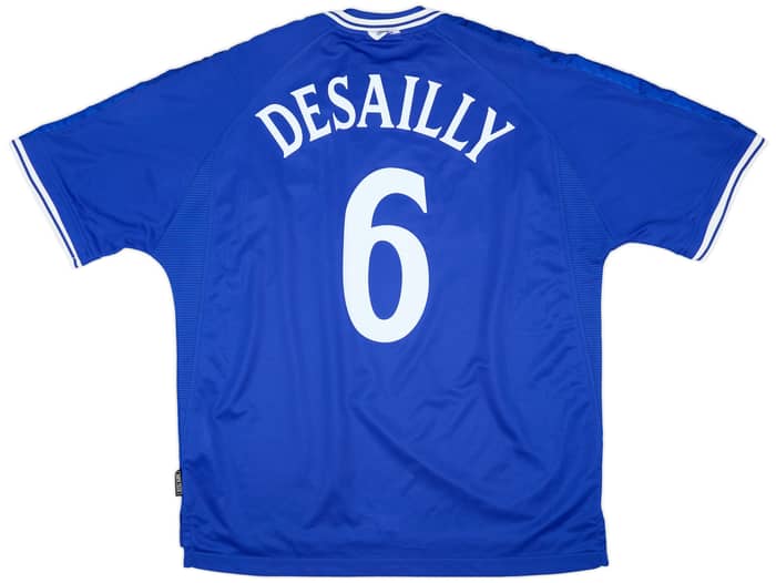 1999-01 Chelsea Home Shirt Desailly #6 - 9/10 - (XXL)
