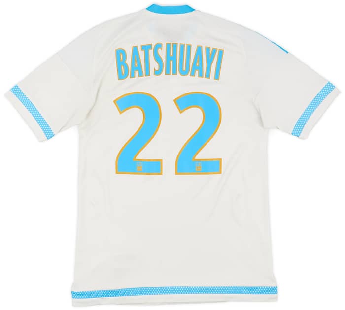 2015-16 Olympique Marseille Home Shirt Batshuayi #22 - 5/10 - (S)