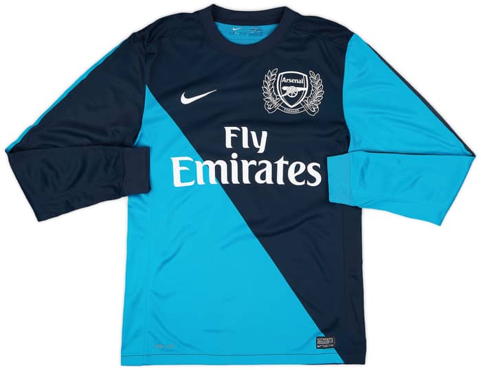 2011-12 Arsenal Away L/S Shirt Henry #12 - 8/10 - (S)