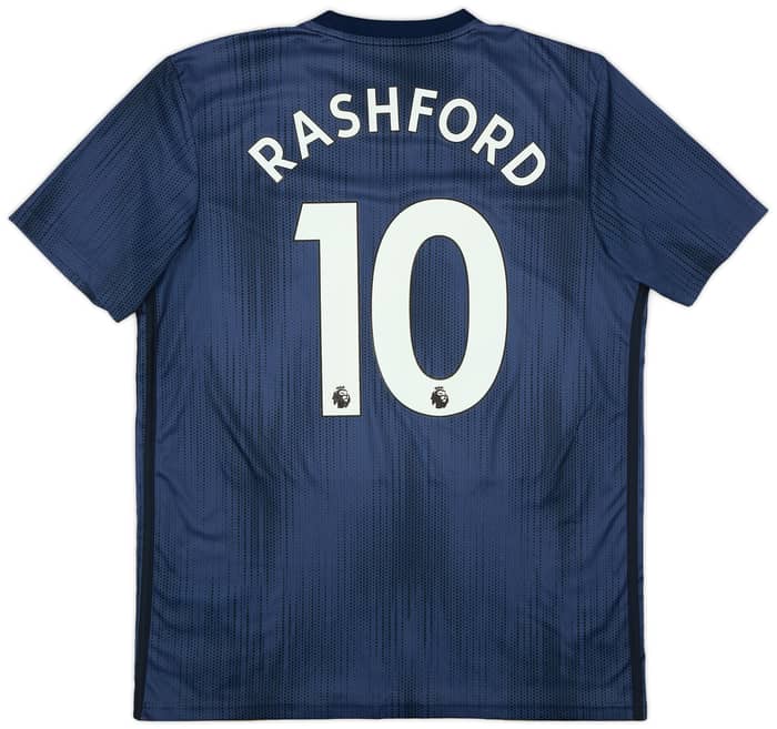 2018-19 Manchester United Third Shirt Rashford #10 - 8/10 - (L)