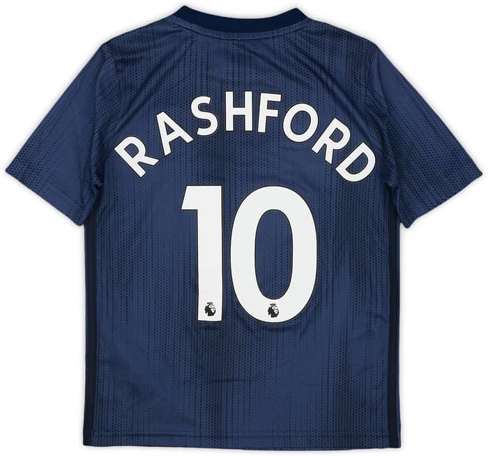 2018-19 Manchester United Third Shirt Rashford #10 - 9/10 - (S.Boys)