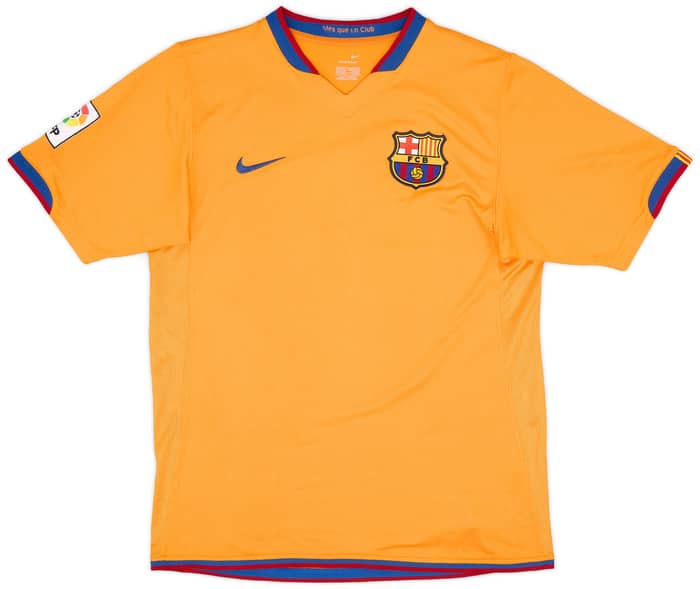 2006-08 Barcelona Away Shirt Messi #19 - 8/10 - (S)