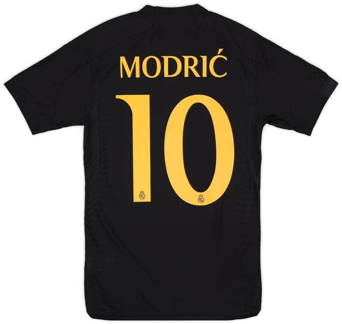 2023-24 Real Madrid Authentic Third CL Shirt Modric #10 (XS)