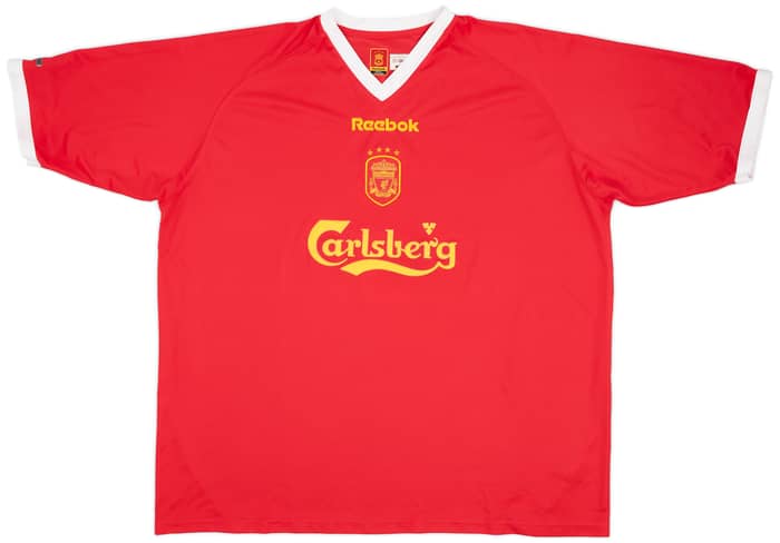 2001-03 Liverpool CL Shirt Fowler #9 - 8/10 - (XXL)