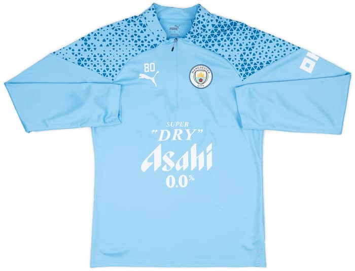 2023-24 Manchester City Player Issue 1/4 Zip Training Top #80 (Palmer) - As New - (M)