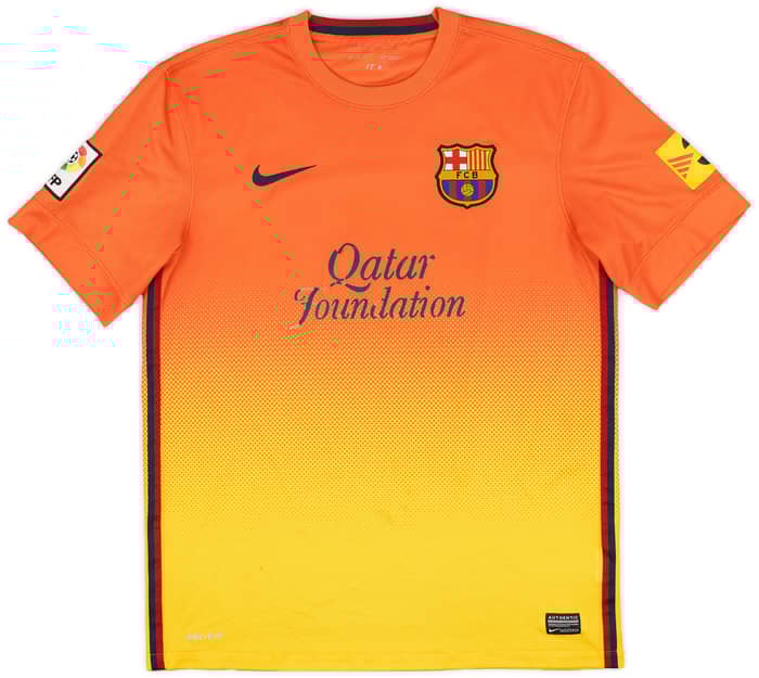 2012-13 Barcelona Away Shirt Messi #10 - 4/10 - (L)