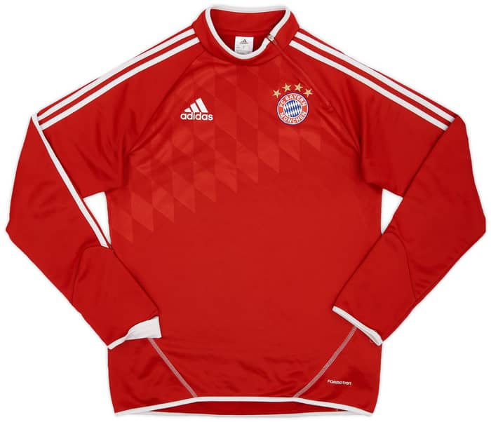 2013-14 Bayern Munich adidas 1/4 Zip Training Top - 8/10 - (M)