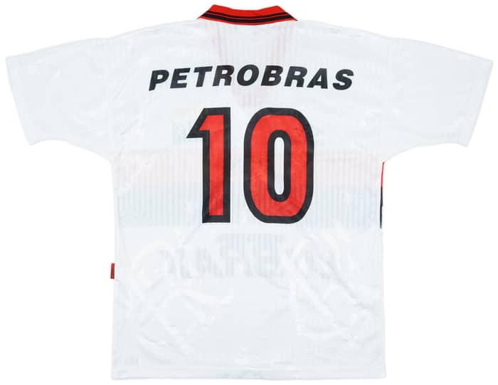 1997-99 Flamengo Away Shirt #10 - 8/10 - (L)