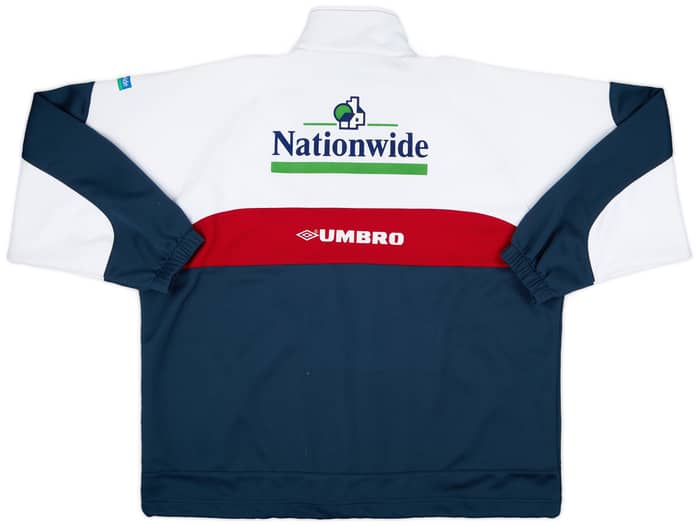 2000-02 England Umbro Track Jacket - 8/10 - (M)