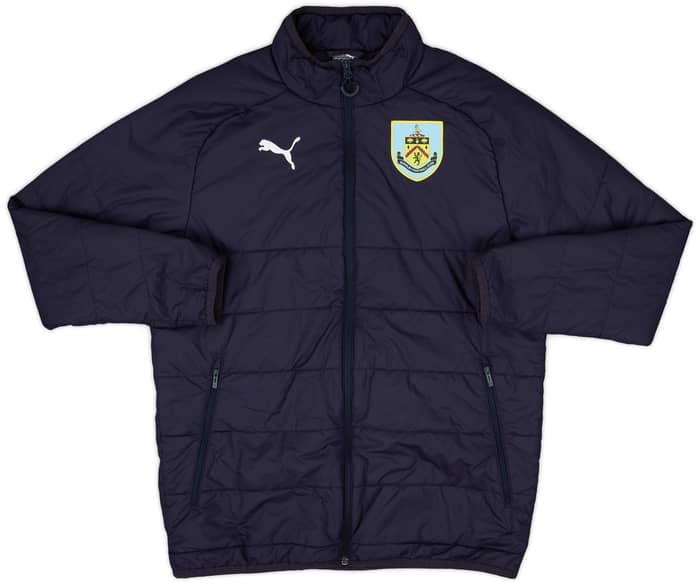 2017-18 Burnley Puma Padded Bench Coat - 8/10 - (S)
