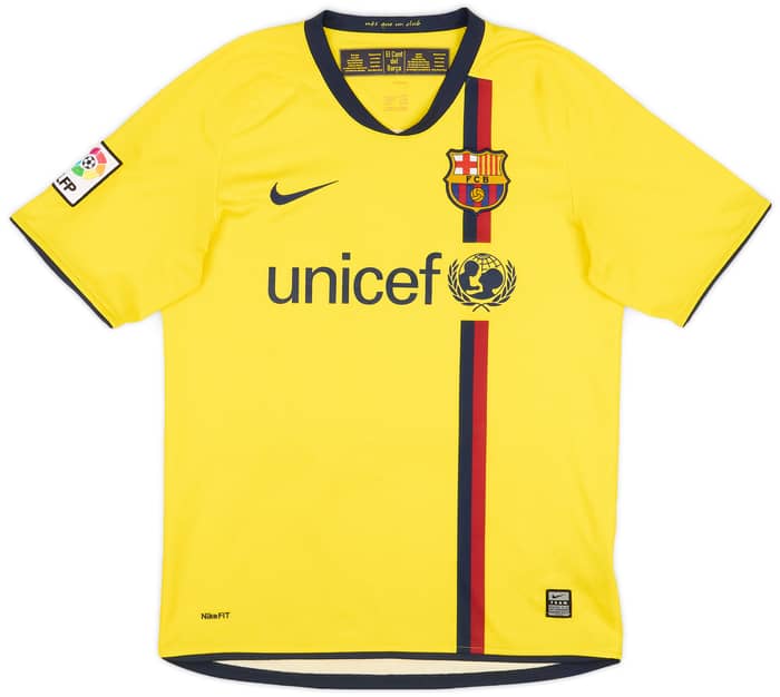 2008-10 Barcelona Away Shirt Messi #10 - 8/10 - (S)
