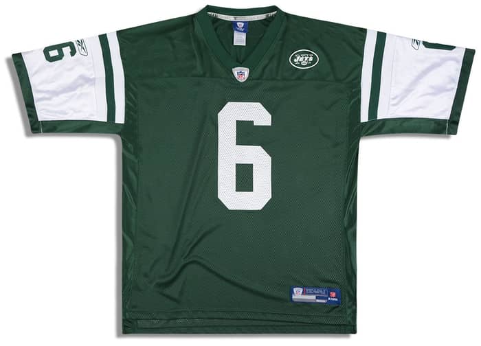 2009-11 New York Jets Sanchez #6 Reebok On Field Jersey (Home) Y