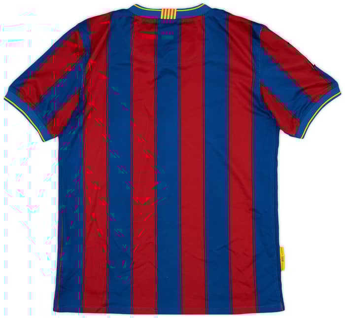 2009-10 Barcelona Home Shirt - 7/10 - (L.Boys)