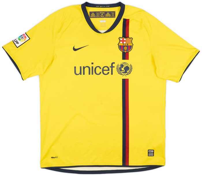 2008-10 Barcelona Away Shirt Messi #10 - 5/10 - (L)
