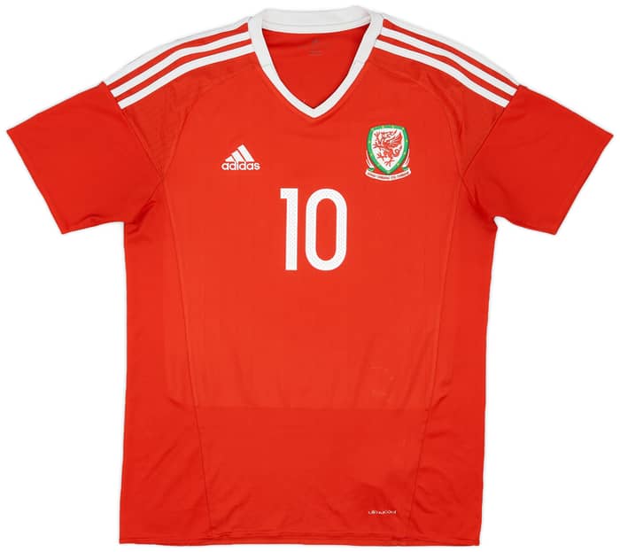 2016-17 Wales Home Shirt Ramsey #10 - 7/10 - (M)
