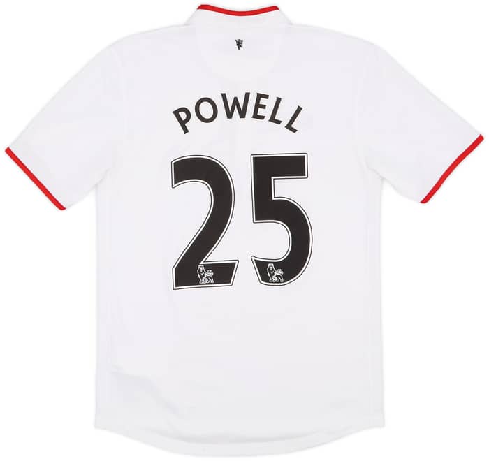 2012-14 Manchester United Away Shirt Powell #25 - 8/10 - (S)