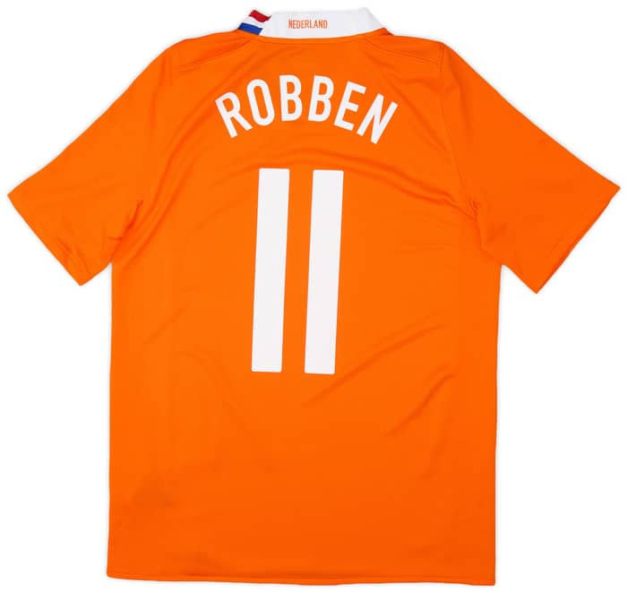 2008-10 Netherlands Home Shirt Robben #11 (S)