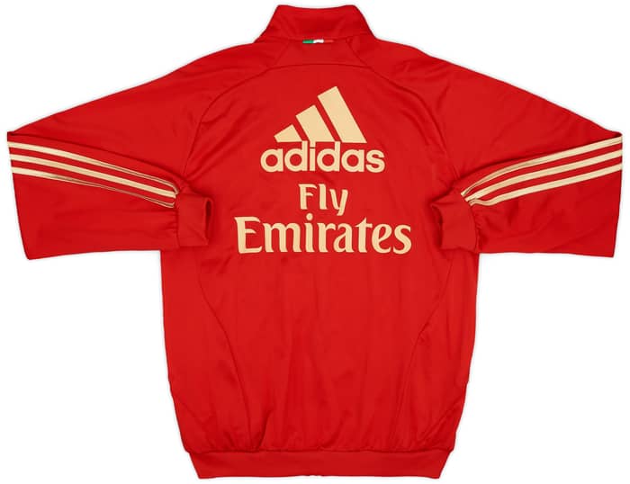 2010-11 AC Milan adidas Track Jacket - 9/10 - (S)