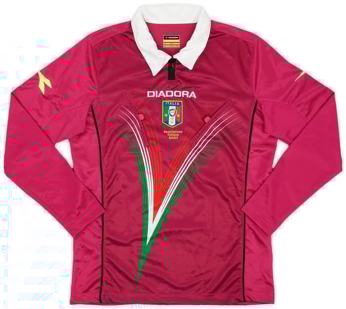 2010s Italy Diadora Referee L/S Shirt - 10/10 - (S)