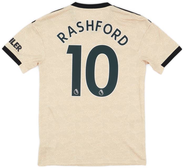 2019-20 Manchester United Away Shirt Rashford #10 - 10/10 - (S)