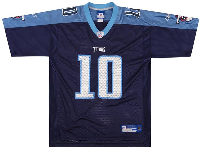 2006 Tennessee Titans Young #10 Reebok On Field Jersey (Home) M