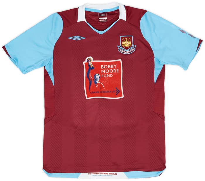 2008-09 West Ham Home Shirt - 7/10 - (L.Boys)