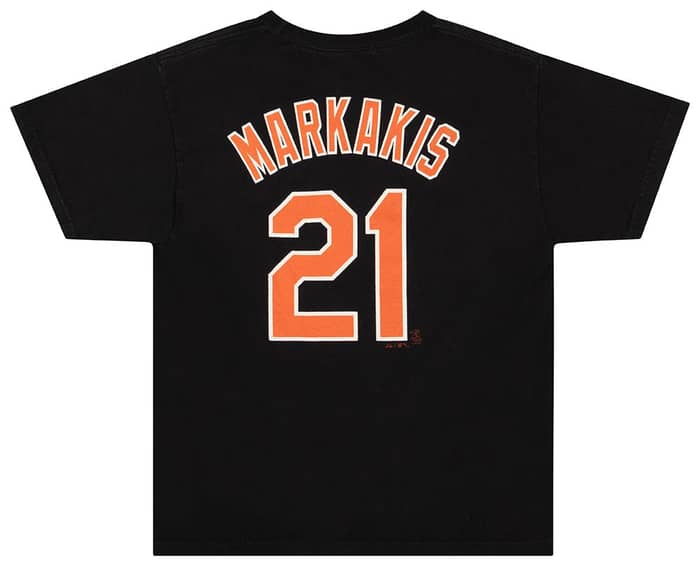 2010s Baltimore Orioles Markakis #21 Majestic Tee Y