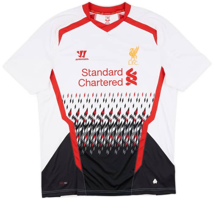 2013-14 Liverpool Away Shirt Gerrard #8 - 7/10 - (XXL)