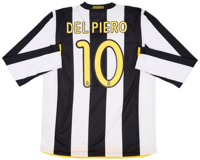 Juventus 11-12 DEL PIEROホーム長袖ユニフォーム