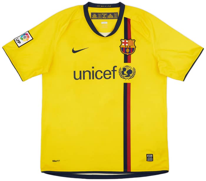 2008-10 Barcelona Away Shirt Messi #10 - 6/10 - (M)