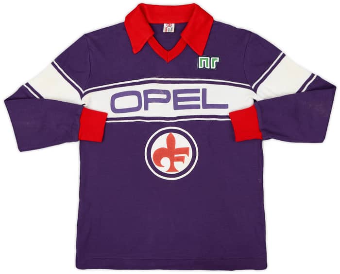 1983-85 Fiorentina Home L/S Shirt - 8/10 - (S)