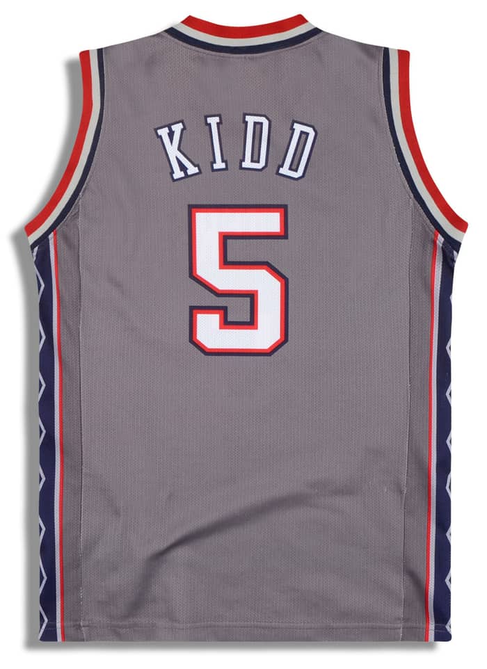 商品画像：RARE Vintage Champion NBA New Jersey Nets Jason Kidd #5 1