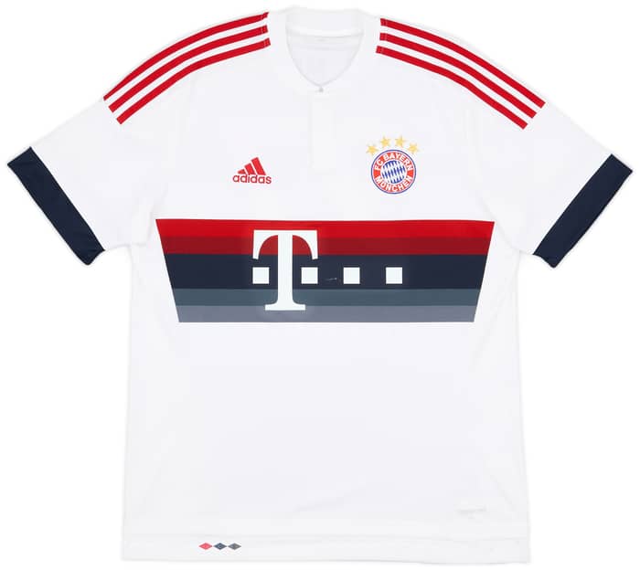 2015-16 Bayern Munich Away Shirt Alaba #27 - 7/10 - (L)