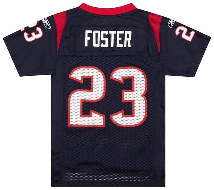 2009-11 Houston Texans Foster #23 Reebok On Field Jersey (Home) Y