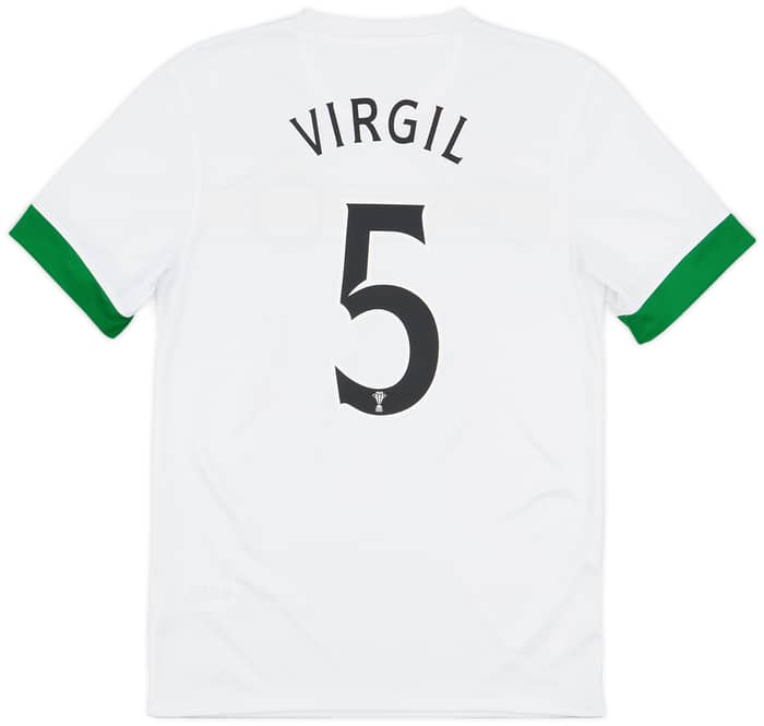 2014-15 Celtic European Third Shirt Virgil #5 - 8/10 - (S)