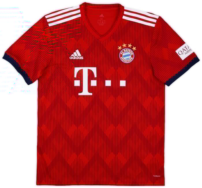 2018-19 Bayern Munich Home Shirt Alaba #27 - 9/10 - (M)
