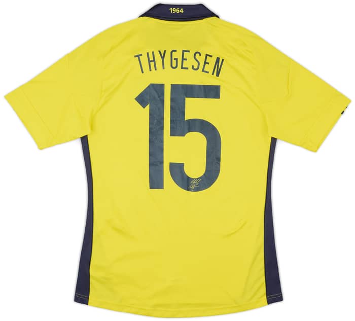 2010-12 Brondby Home Shirt Thygesen #15 - 4/10 - (M)