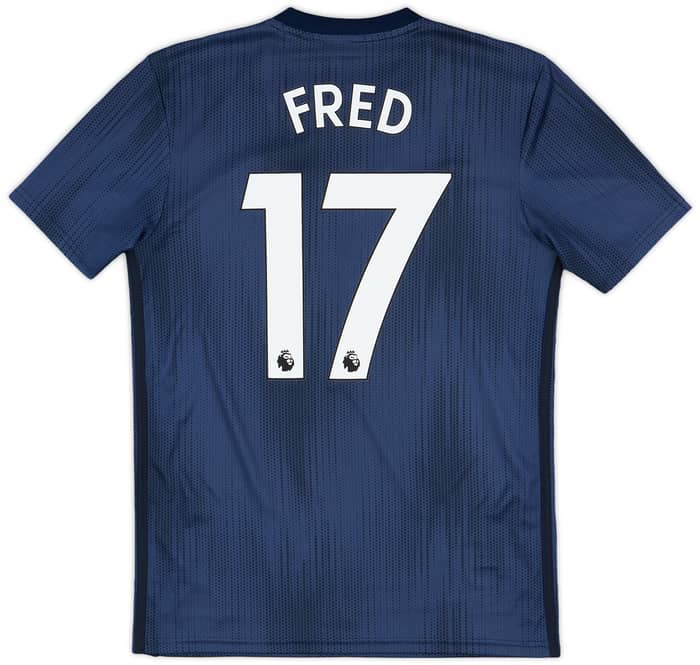 2018-19 Manchester United Third Shirt Fred #17 - 6/10 - (S)