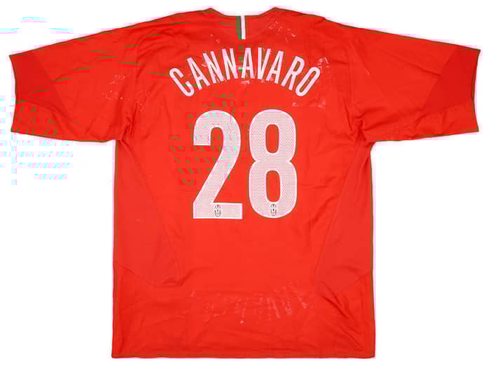 2005-06 Juventus Away Shirt Cannavaro #28 - 4/10 - (XL)
