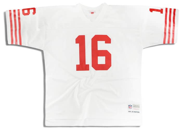 1990 San Francisco 49ers Montana #16 Mitchell & Ness Legacy Jersey (Away) 3XL