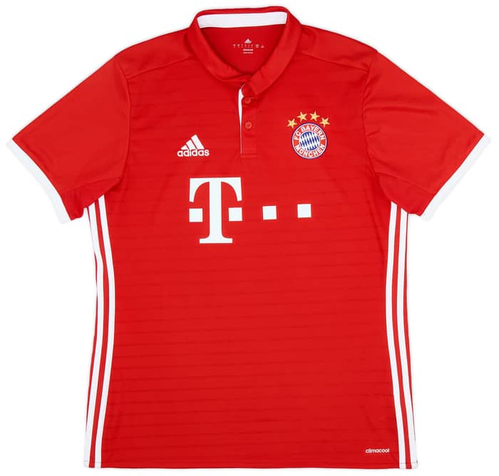 2016-17 Bayern Munich Home Shirt - 8/10 - (L)