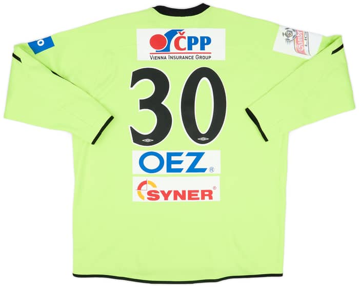 2010-11 FK Jablonec Player Issue GK Shirt #30 - 9/10 - (XXL)